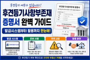 후견등기사항부존재 증명서 완벽 가이드 4 후견등기사항부존재 증명서 완벽가이드 썸네일