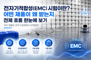 전자기적합성(EMC) 시험이란 어떤 제품이 왜 받는지 전체 흐름 한눈에 보기 썸네일