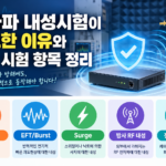 전자파 내성시험이 필요한 이유와 주요 시험 항목 정리 썸네일