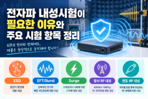 전자파 내성시험이 필요한 이유와 주요 시험 항목 정리 썸네일